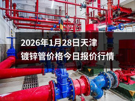 2026年1月28日天津鍍鋅管價格今日報價行情